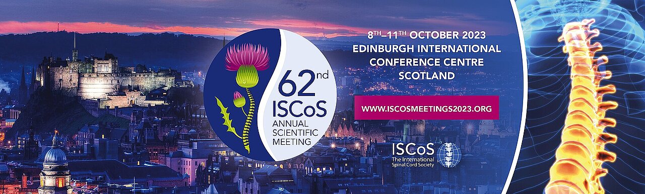 Banner 62nd. International Spinal Cord Society Annual Scientific Meeting (ISCoS 2023)